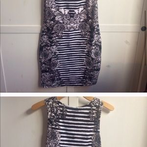 Ali Wong Striped Floral Maternity H&M Dress